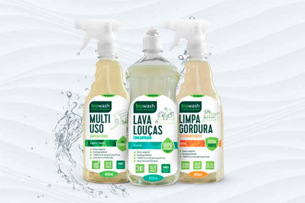 produtos de limpeza orgânicos