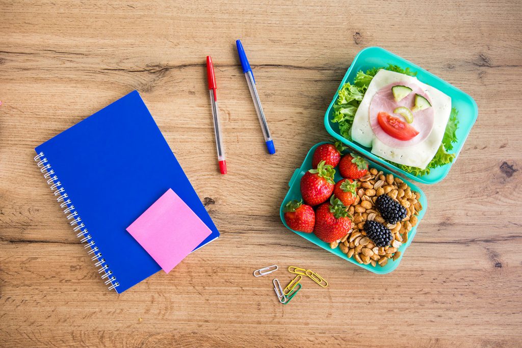 rotina alimentar na volta às aulas