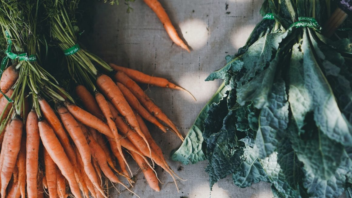 alimentos de uma feira orgânica online