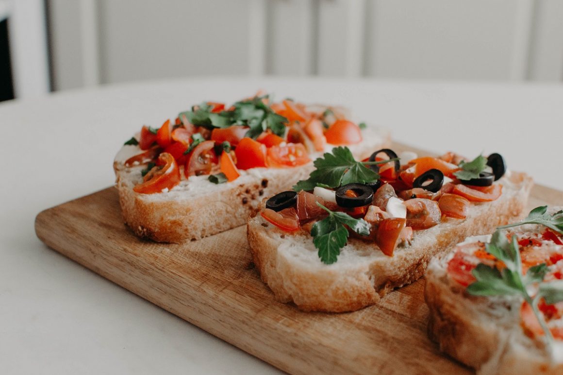 como fazer bruschetta