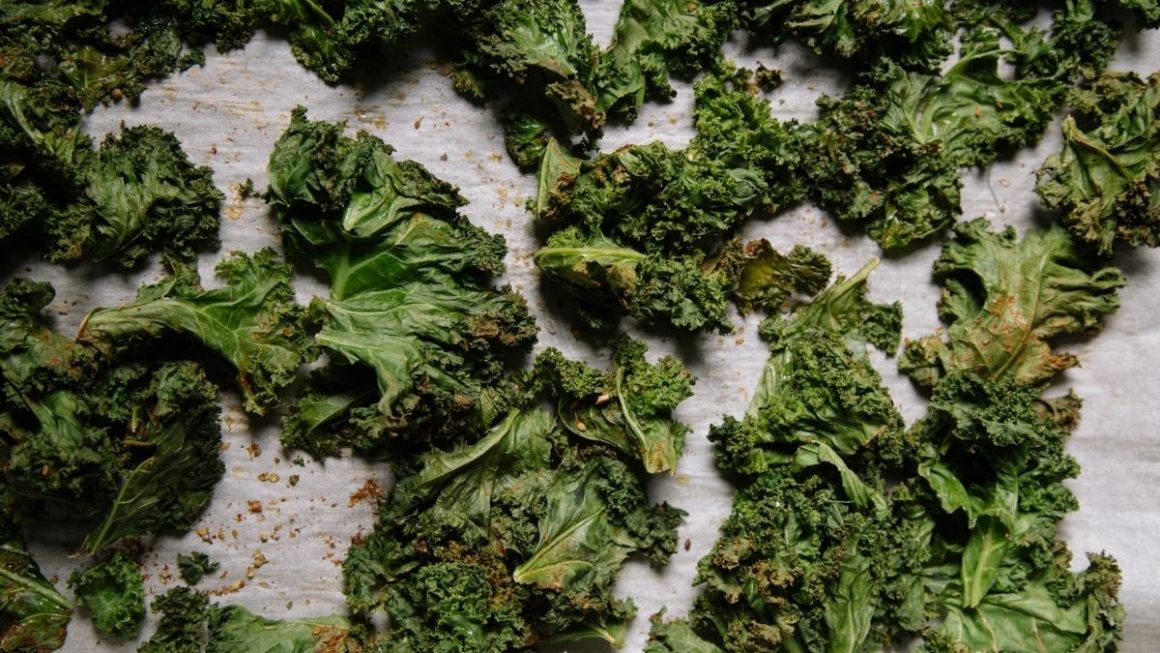 como fazer chips couve kale