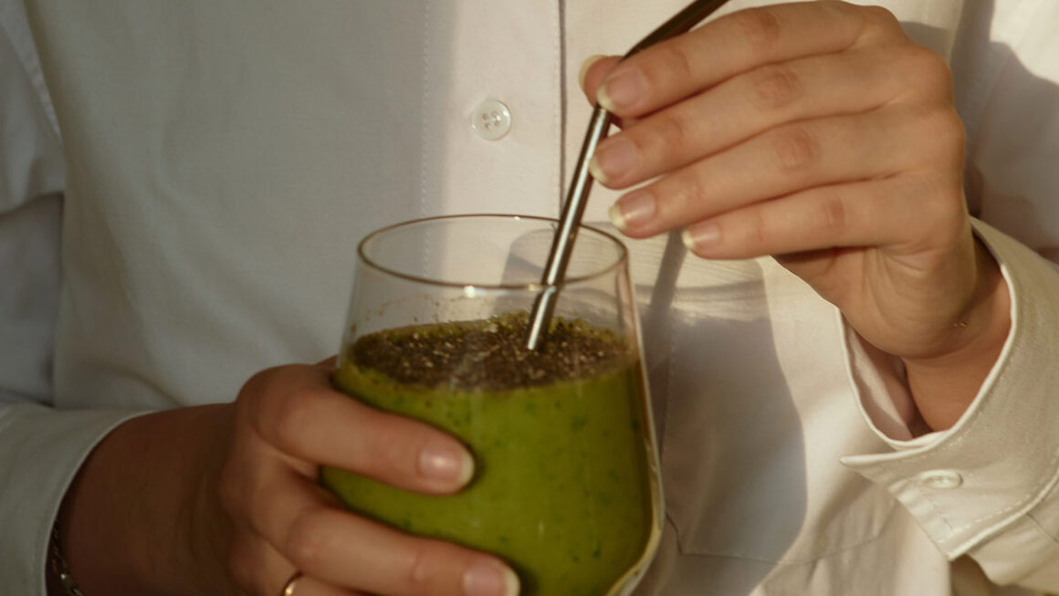 suco detox de couve